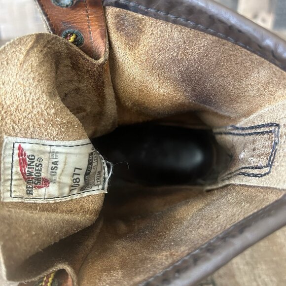 Red Wing 10877 Moc Toe Work Boots Mens 11.5 D main image 6